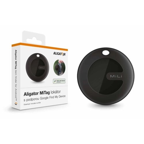 ALIGATOR APD003 - Lokator MiTag 1xCR2032 IP67 crna Slike
