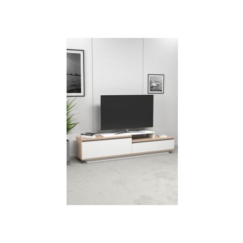 Hanah home TV polica Pure Sonomo White Slike