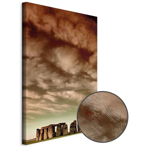  Slika - Clouds Over Stonehenge (1 Part) Vertical 80x120 Premium Print Cijene