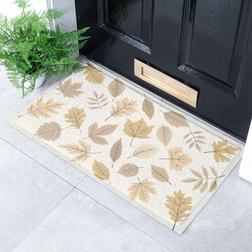 Artsy Doormats Predpražnik 40x70 cm Autumn Neutral Leaves &amp;ndash; Slike