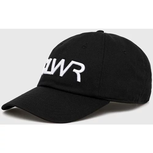 Colourwear Bombažna bejzbolska kapa črna barva
