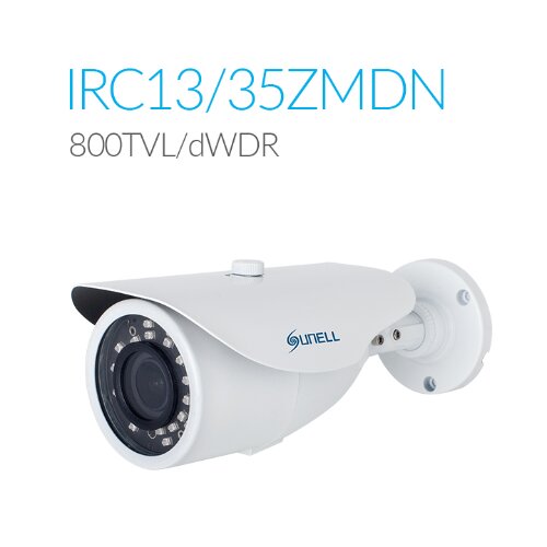 Sunell kamera za video nadzor Bullet IRC-13/35ZMDN/M /800TVL 3.6mm Slike
