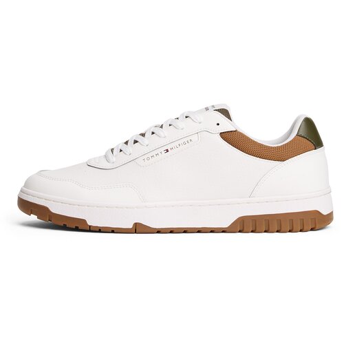 Tommy Hilfiger Nizke superge &amp;#039;BASKET CORE&amp;#039; karamel / temno rjava / bela Slike