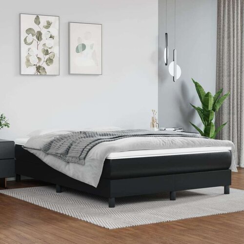  Madrac s džepičastim oprugama crni 140x190x20 cm umjetne kože Cijene