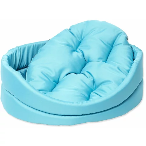 Plaček Pet Products Tirkizni plišani krevet za pse 46x54 cm Dog Fantasy DeLuxe –