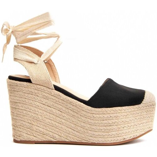 Leindia Espadrile 90004 Črna Slike
