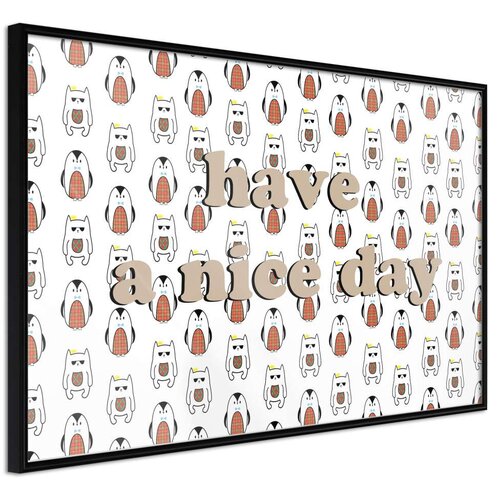 Poster - Animals Wish a Nice Day 45x30 Cene