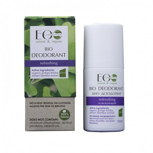 ECO LABORATORIE osvežavajući dezodorans na biljnoj bazi 50 ml Slike