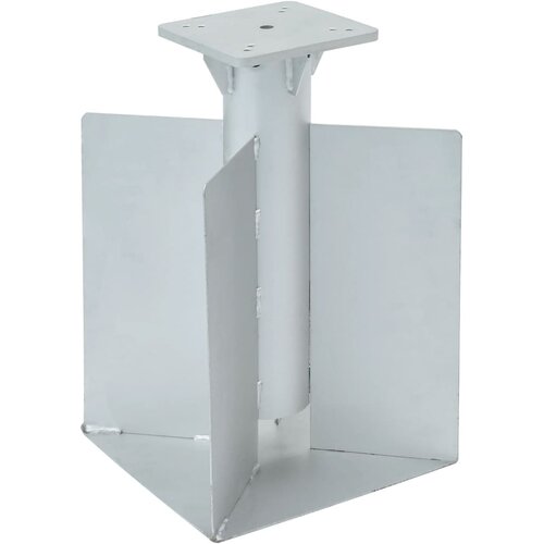  Ukopana baza za suncobran srebrna 27,5 x 27,5 x 45 cm čelična Cijene