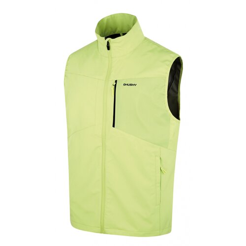 Husky Men's softshell vest Salien M lt. putting green Slike