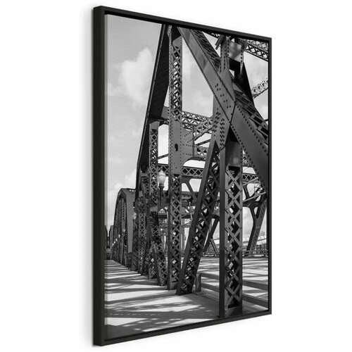  Slika - Bridge at Morning (1 Part) Vertical 40x60 U crnom drvenom okviru Cijene