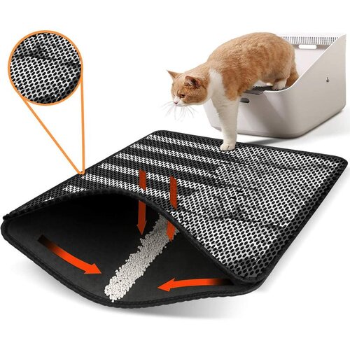 WALLXPERT WC pretinac za mačke Nrszn0042, 45 x 60 cm, antracit Cijene