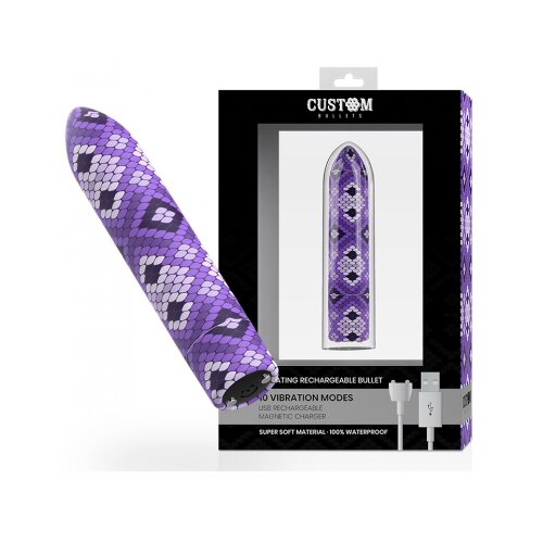 Custom Bullets Mini vibrator Snake Cene