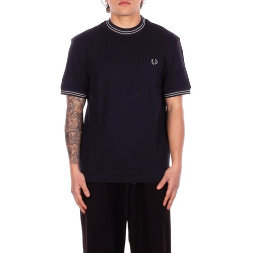 Fred Perry Majice s kratkimi rokavi M8679 Bež Slike