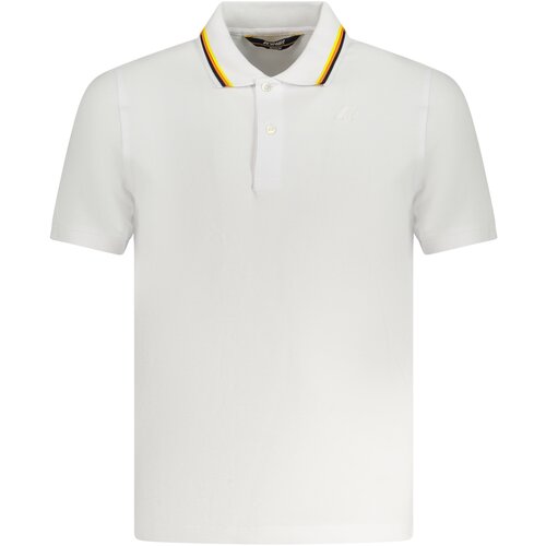 K-Way POLO SHORT SLEEVES MEN WHITE Slike