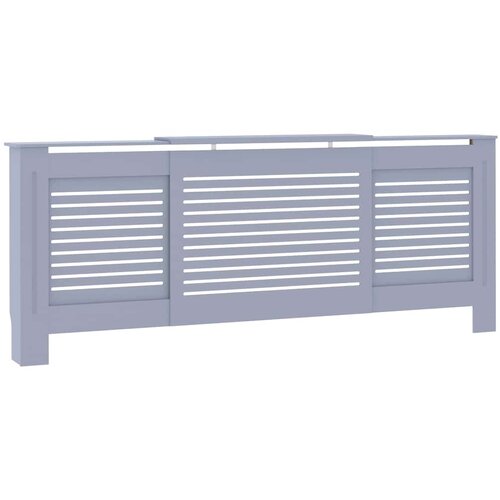  Pokrov za radijator MDF sivi 205 cm Slike