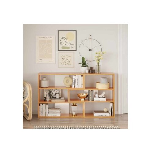 Hanah home Polica za knjige Aruba Natural White Cene