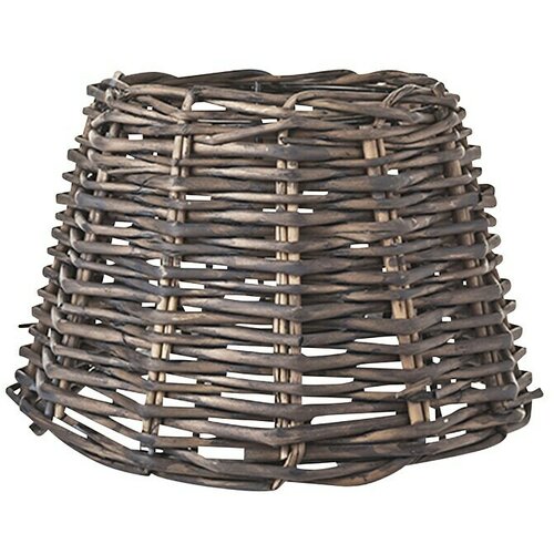 Home Sweet Home Sjenilo za svjetiljku Roseau (20 cm, Tamnosmeđe boje, Ratan, Ovalno) Slike