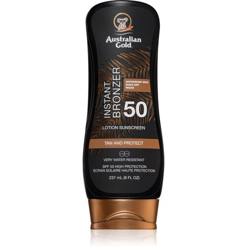Australian Gold Lotion With Bronzer za&amp;scaron;titna njega od UV zraka s bronzerom SPF 50 237 ml Slike