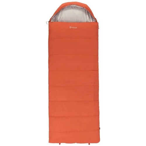 Outwell 230477 sleeping bag Adult Semi-rectangular sleeping bag Polyester Orange Cene