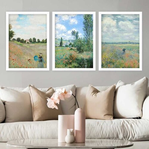 Wallity Set uramljenih slika 3BC_UN2677423, 3 dijela Cene