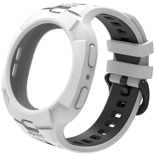 INF Združljiv s Samsung Galaxy Watch 8 TPU &scaron;portni pa&scaron;ček z integriranim ohi&scaron;jem White+Black, (5000079880) Cene