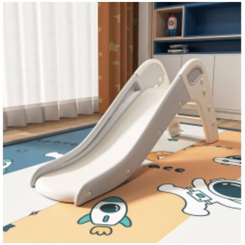  MamaKids dječji tobogan za dvori&amp;scaron;te i igraonicu, sivi 120 cm Slike