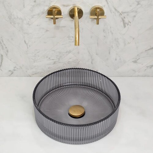 REA Bath Umivalnik na podstavku Ingrid 36 Grey Slike