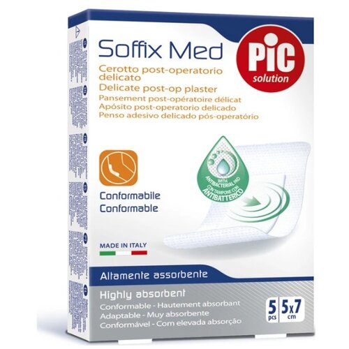 Pic Solution Soffix samolepljive komprese 5x7cm, 5 komada Slike