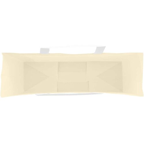  Papirnate vrećice 50 kom s ručkama žute 54x15x49 cm Slike