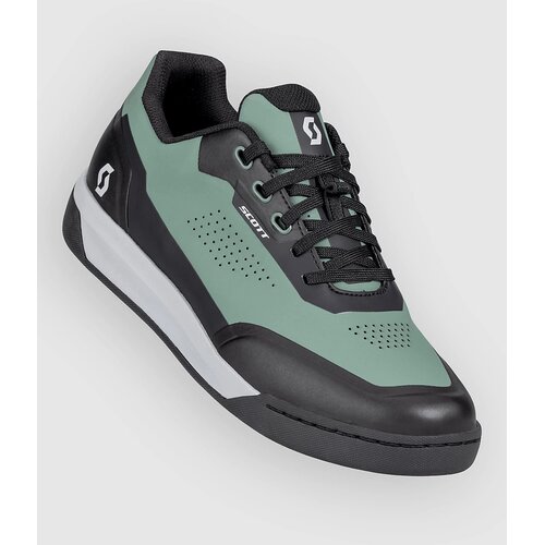 Scott Volt Evo Flat Shoes green / black Cene