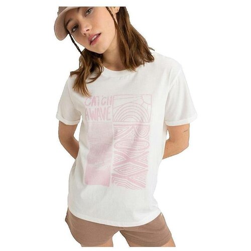 Roxy Majice s kratkimi rokavi T-shirt Oceanregular Poster blanc Bela Cene