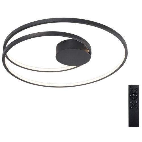  Brilagi- LED prigu&amp;scaron;iva stropna svetiljka TWISTER LED/75W/230V &amp;Oslash; 70 cm crna +daljinski upravljač Slike