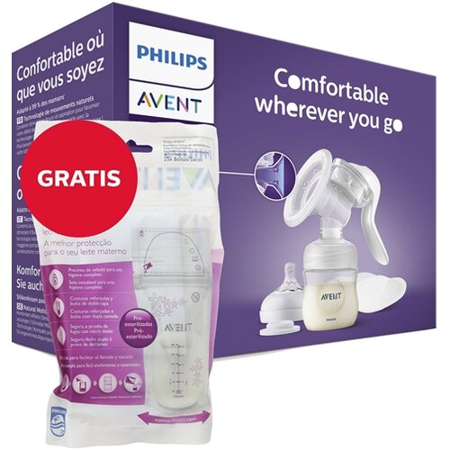 Avent PUMPICA ZA IZMAZANJE NATURAL + GRATIS KESICE ZA ODLAGANJE MLEKA 3180 Cene