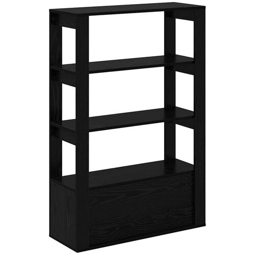 VidaXL Kreveta Crni hrast 30 x 80 x 119.5 cm Konstruirano drvo Slike