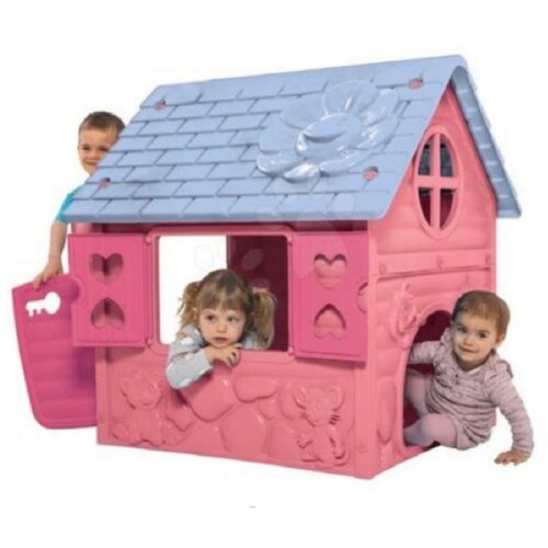 Dohany mala kućica za decu pink Slike