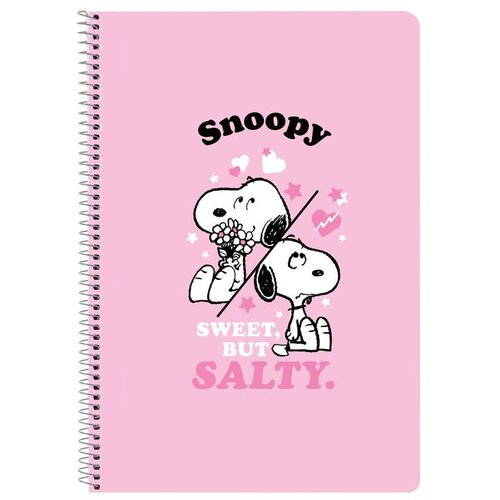 SNOOPY Bilježnica A4 - kvadratići, 80 listova Cijene