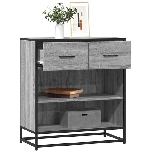 VidaXL Komoda boja hrasta sonome 68x35x76 cm konstruirano drvo Slike