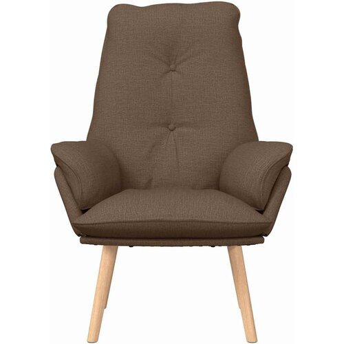  Fotelja Smeđa 69 x 74 x 93 cm Poliester i &amp;scaron;perploča Slike