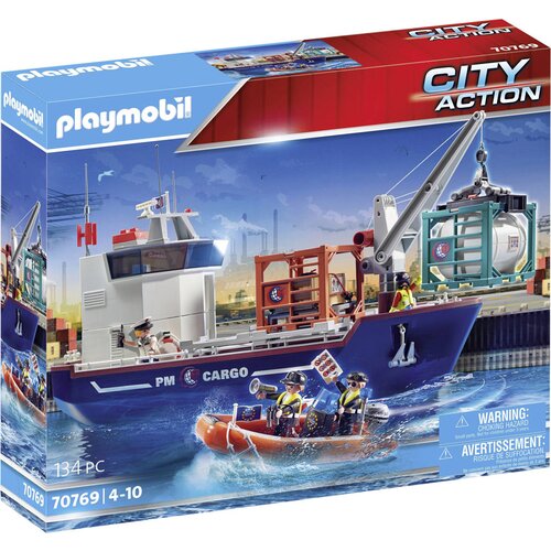 Playmobil City Action Kargo brod i čamac Cene