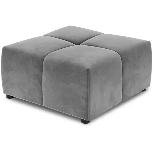 Cosmopolitan Design Sivi baršunasti sofa modul Rome Velvet -
