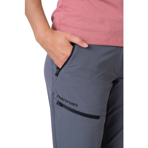 HANNAH Women&amp;#039;s outdoor pants CAROLA gray pinstripe Slike