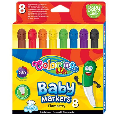 Colorino Flomastri Baby, 8 kosov Cene