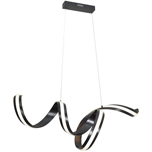  LED luster na sajli AREZIA LED/42W/230V crna Slike