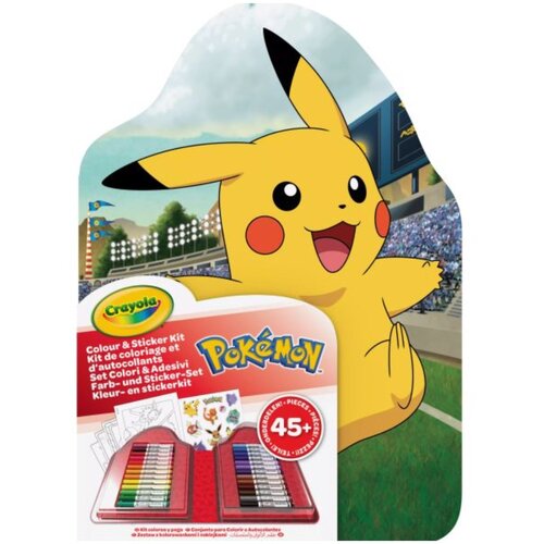 Crayola Crayola: Pok&amp;eacute;mon kreativni set s naljepnicama Slike