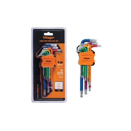Villager Torx set dugih ključeva 9 kom u boji Cene