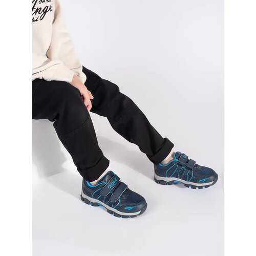 Shelvt Navy blue boys sports shoes with velcro Cijene