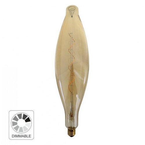 Mitea Lighting E27 4W BT120 2200K filament amber led dimabilna sijalica 230V 300lm Slike