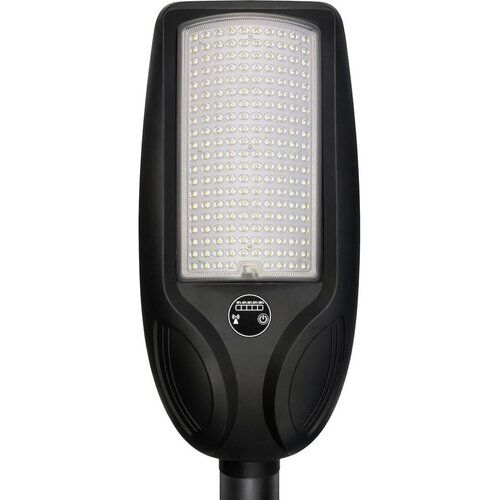  LED solarna ulična lampa VENICE 200W/12000 mAh IP65 crna, sa senzorom i prigu&scaron;iva + daljinski upravljač Cene