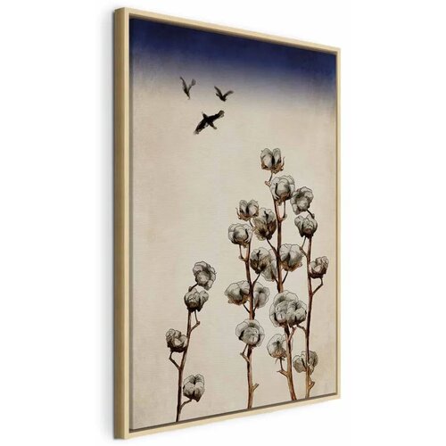  Slika - Cotton Branches (1 Part) Vertical 60x90 Cijene